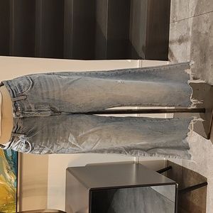 Pistola high rise relaxed cropped jeans